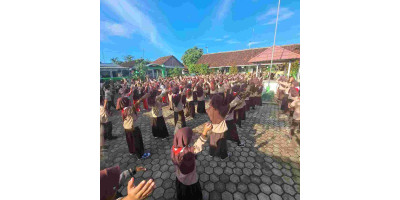 Kegiatan Senam Anak Indonesia Hebat